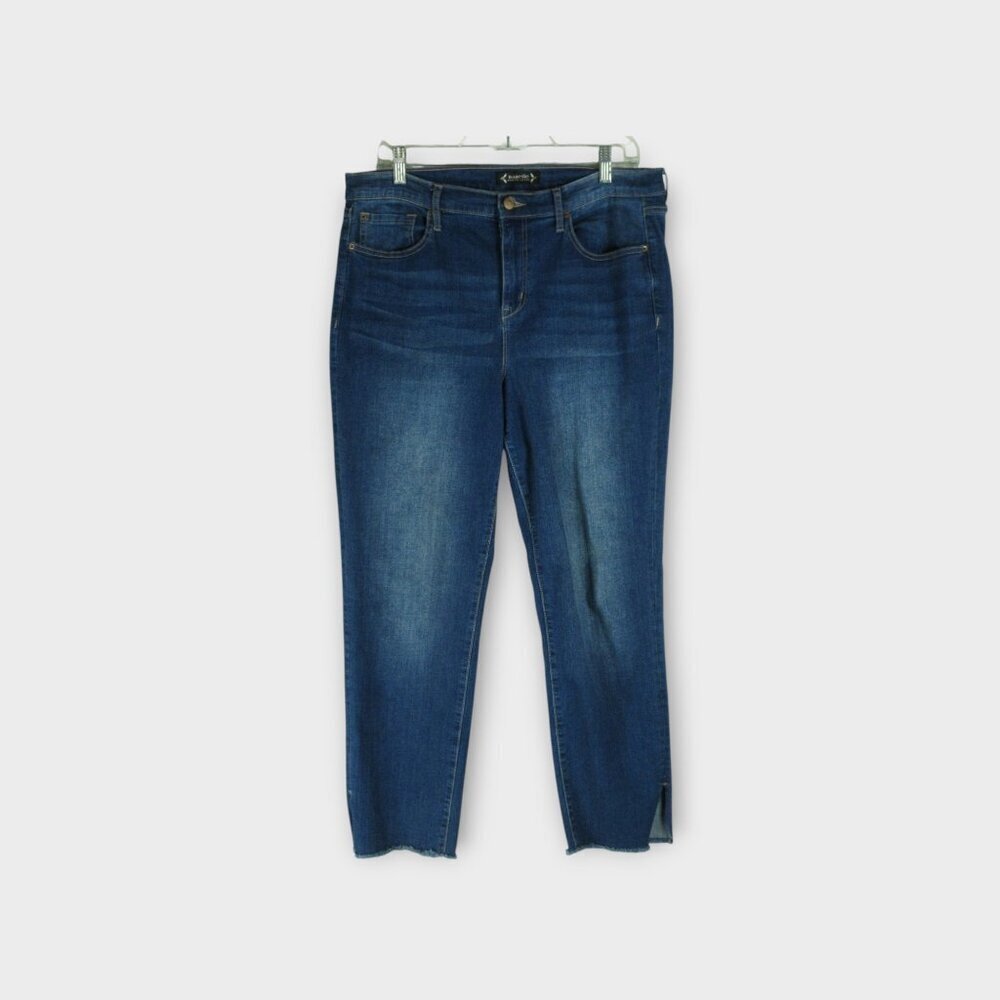 Nanette Lepore Belle Jeans Size 12 High Rise Ankle Slim